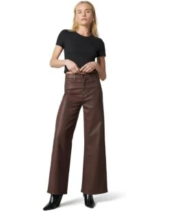 Joe's Jeans Petite The Mia Wide Leg Coated | Pants