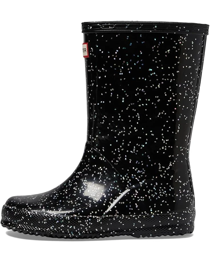 Hunter Kids Original First Classic Giant Glitter Wellington Boots (Toddler/Little Kid) - Image 4