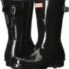 Hunter Original Back Adjustable Short Gloss Rain Boots