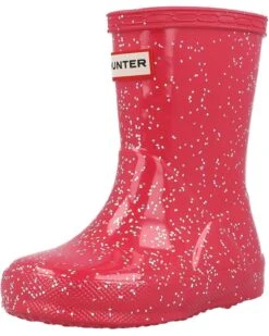 Hunter Kids Original First Classic Giant Glitter Wellington Boots (Toddler/Little Kid)