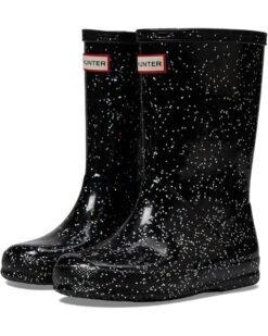 Hunter Kids Original First Classic Giant Glitter Wellington Boots (Toddler/Little Kid)