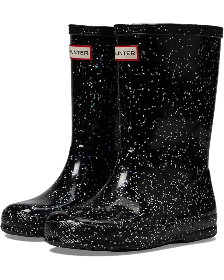 Hunter Kids Original First Classic Giant Glitter Wellington Boots (Toddler/Little Kid)