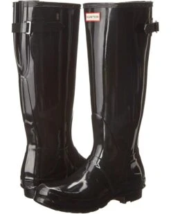 Hunter Original Back Adjustable Gloss Rain Boots
