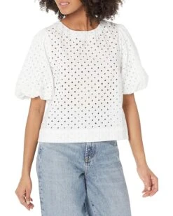 Joe's Jeans The Lorraine Broderie Top | Shirts & Tops