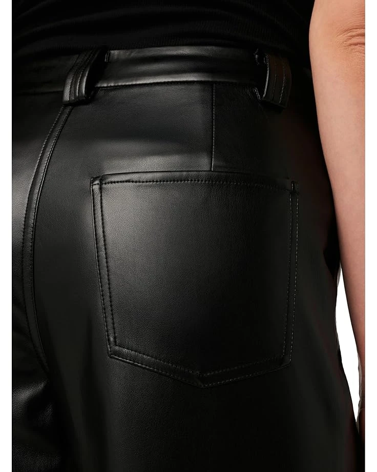 Joe's Jeans The Mia Leather Crop Trousers | Pants - Image 3